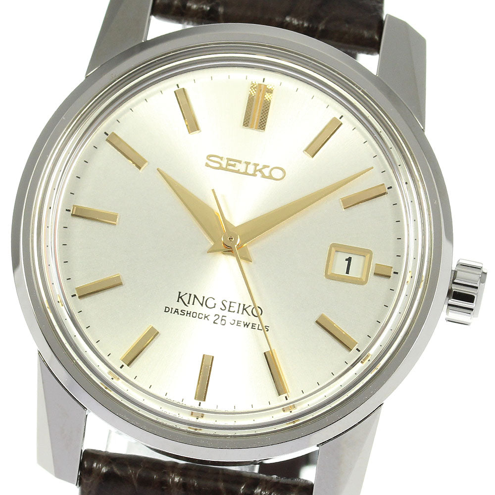 SEIKO SJE087J1/6L35-00F0 King KSK 1965 Reissue Design Limited Edition Automatic Men's Watch Excellent Condition Box Included