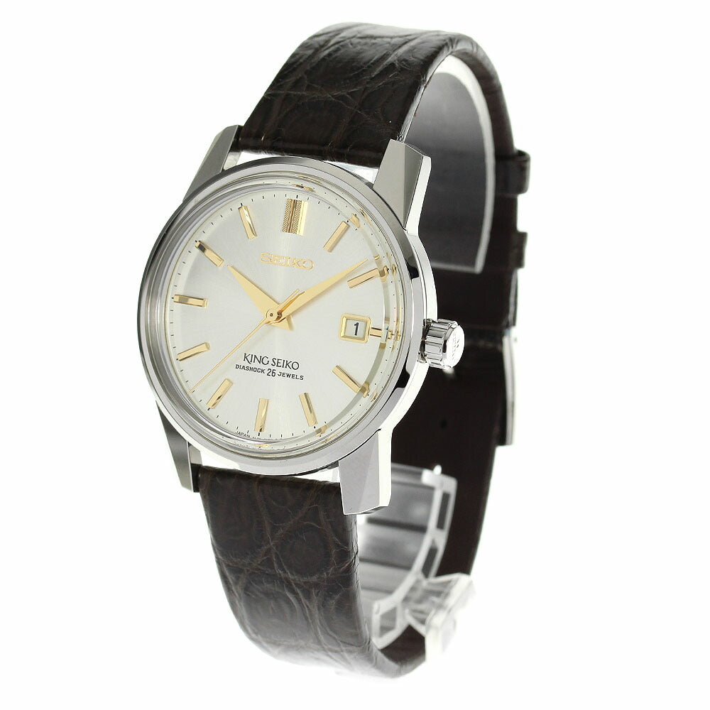 SEIKO SJE087J1/6L35-00F0 King KSK 1965 Reissue Design Limited Edition Automatic Men's Watch Excellent Condition Box Included