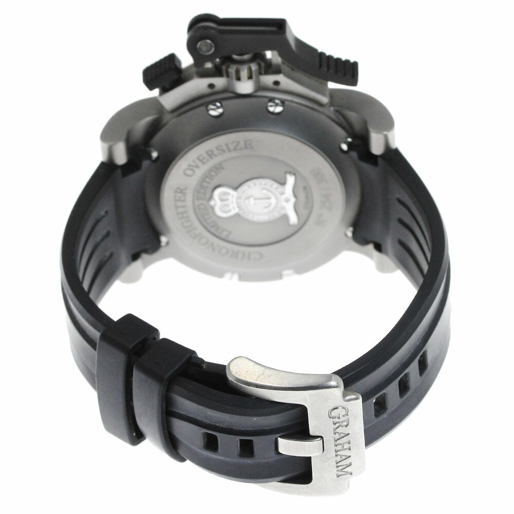 GRAHAM 20VJT.G03A.K10B Chronofighter Oversize Commando Automatic Watch Limited Edition of 300 Pieces Men's