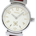 LOUIS VUITTON QA092 Tambour New Wave MM Small Second Quartz Boys' Watch with Box
