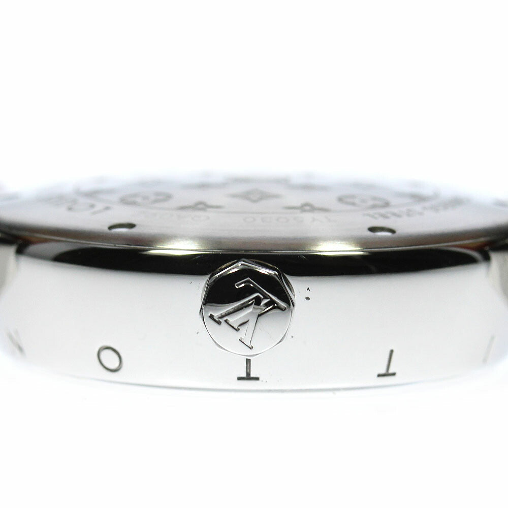LOUIS VUITTON QA092 Tambour New Wave MM Small Second Quartz Boys' Watch with Box