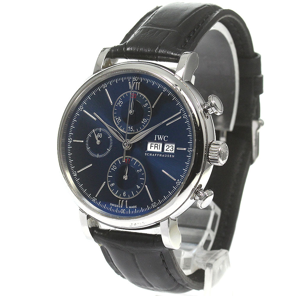 IWC SCHAFFHAUSEN IW391019 Portofino Chronograph Laureus Automatic Men's Watch Limited to 2500 pieces worldwide