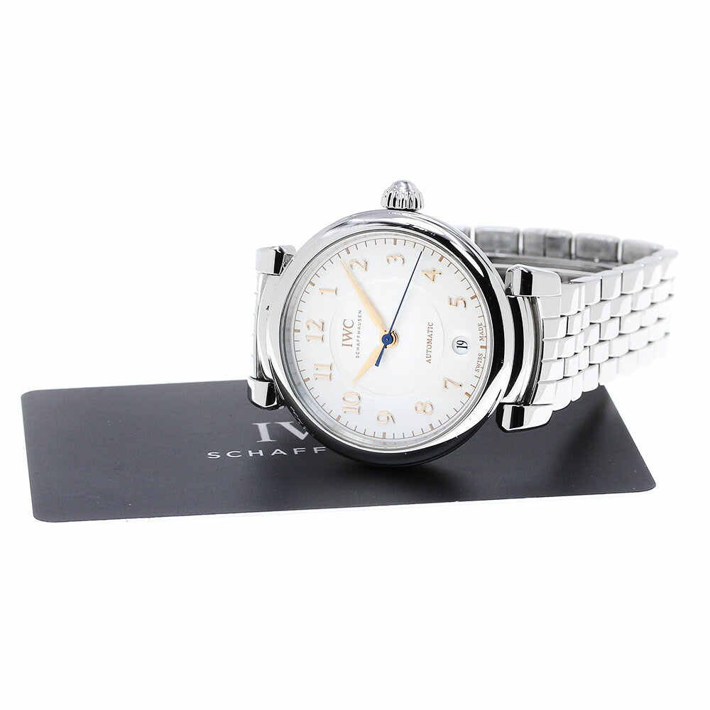 IWC SCHAFFHAUSEN IW458307 Da Vinci Automatic 36 Date Men's Watch Good Condition Warranty Included