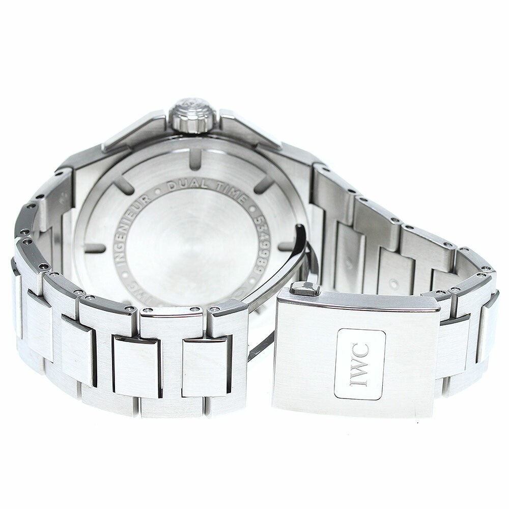 IWCIWCSCHAFFHAUSENIW324404 Ingenieur Dual Time Date Automatic Men's Watch