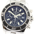 BREITLING A13341 Superocean Chronograph Automatic Men's Watch with Box and Warranty