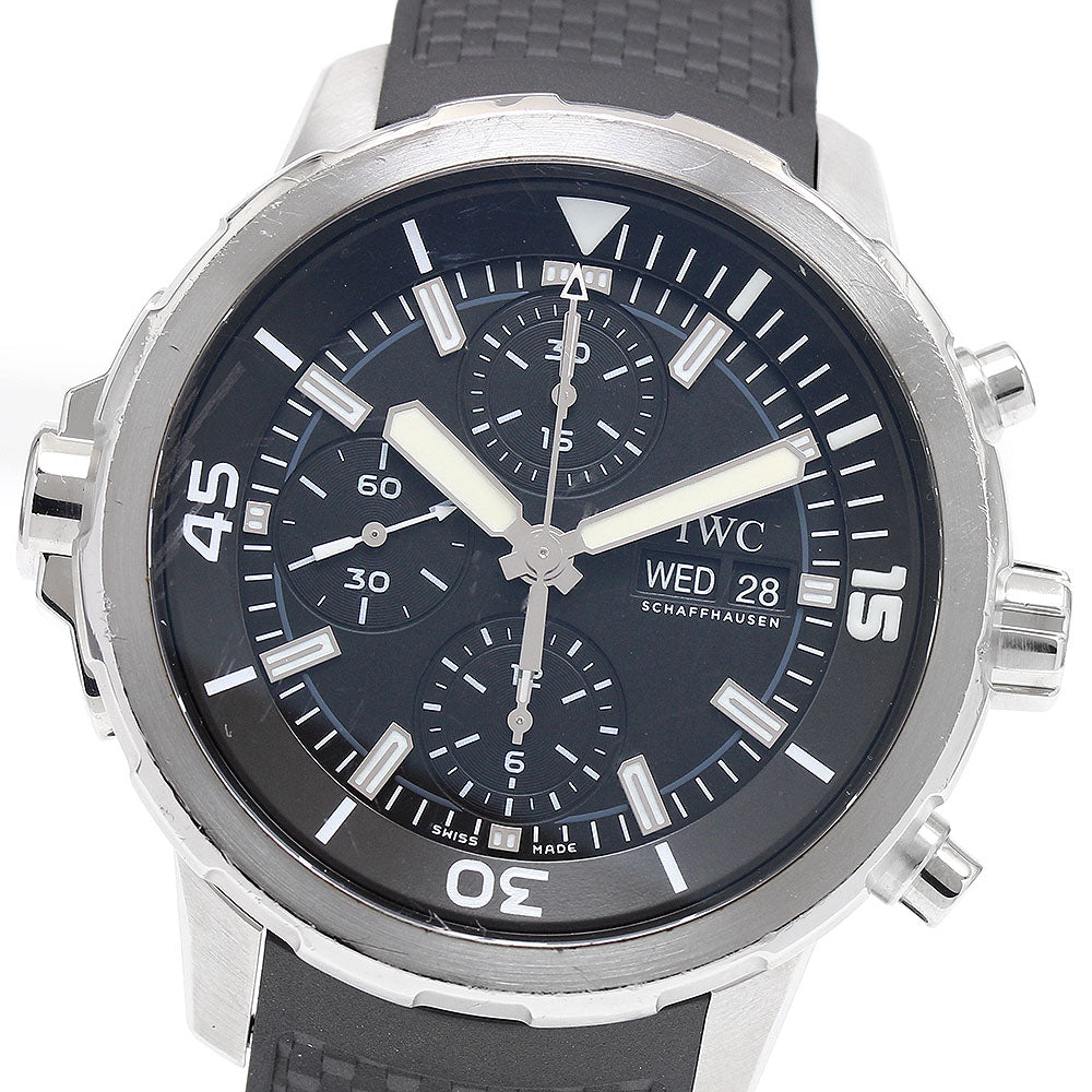 IWC SCHAFFHAUSEN IW376803 Aquatimer Chronograph Day Date Automatic Men's Watch