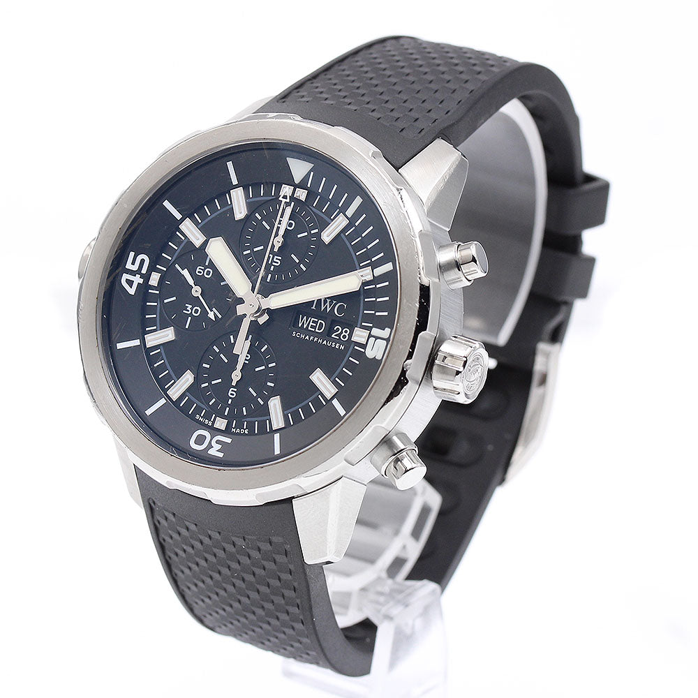 IWC SCHAFFHAUSEN IW376803 Aquatimer Chronograph Day Date Automatic Men's Watch