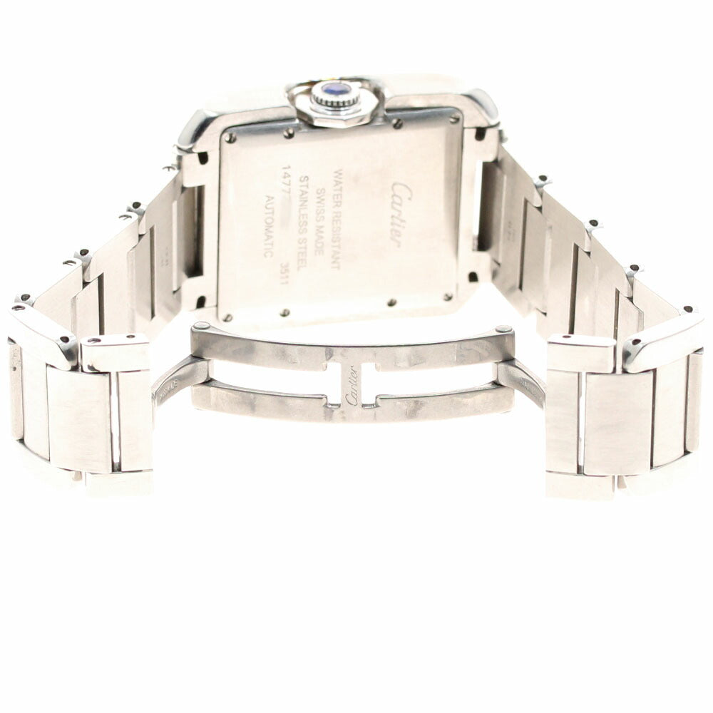 CARTIER W5310009 Tank Anglaise LM Date Automatic Men's Watch