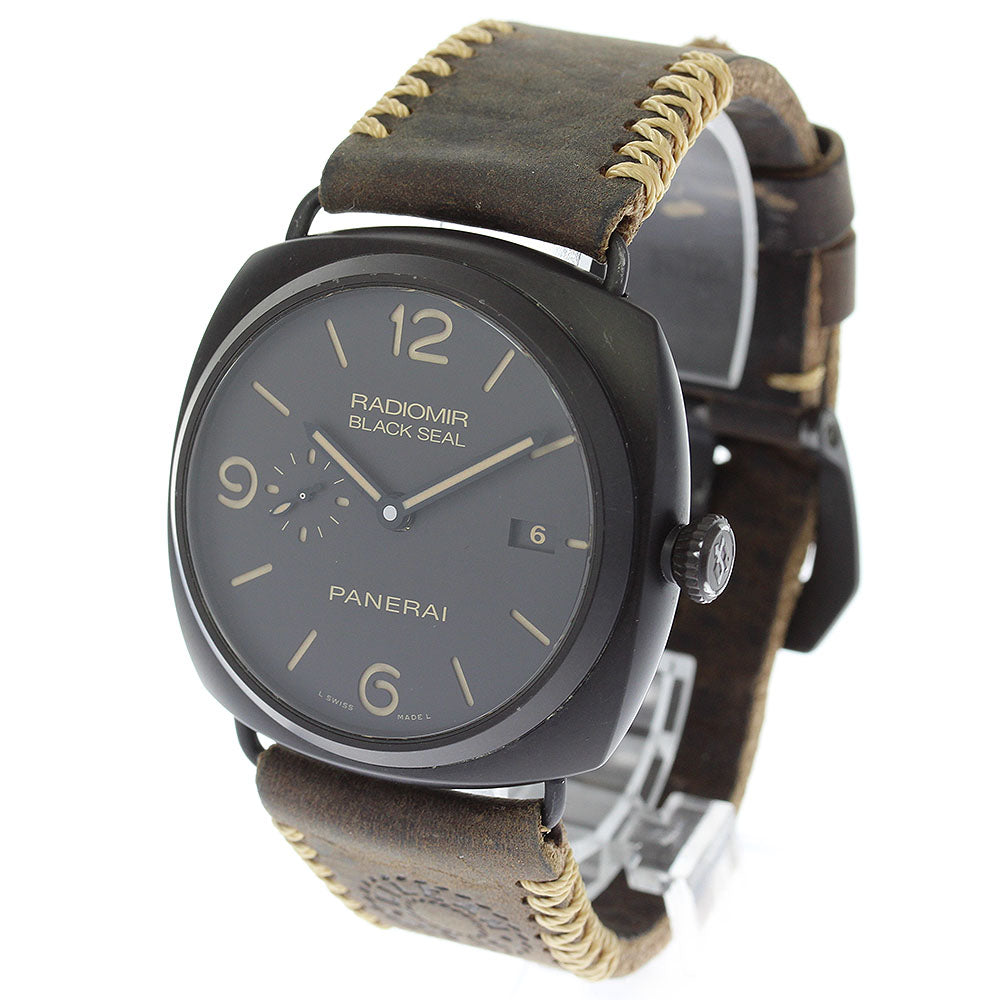 PANERAI PAM00505 Radiomir Composite Black Seal 3 Days Small Second Date Automatic Men's Watch