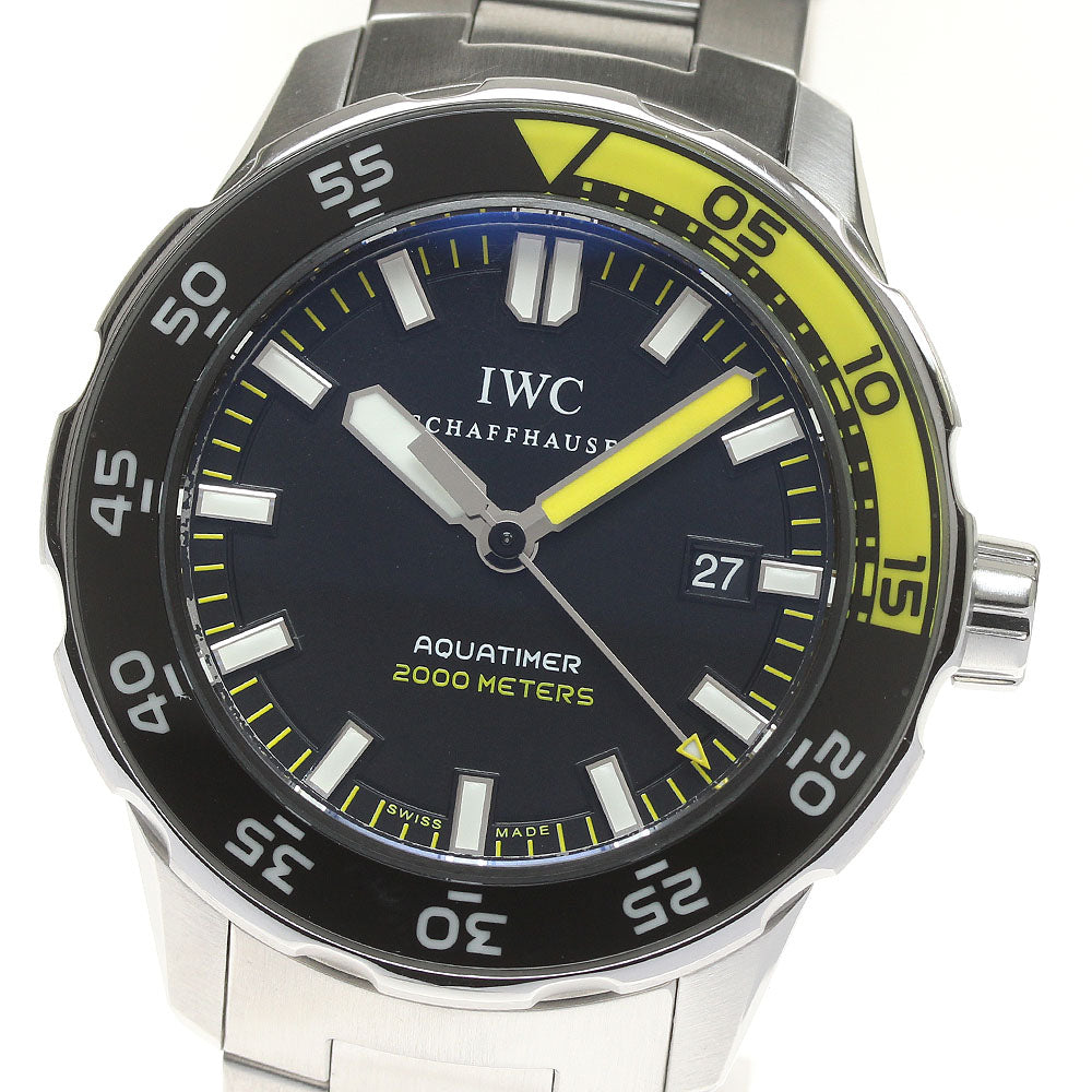 IWC SCHAFFHAUSEN IW356808 Aquatimer Automatic 2000 Automatic Men's Watch Excellent Condition