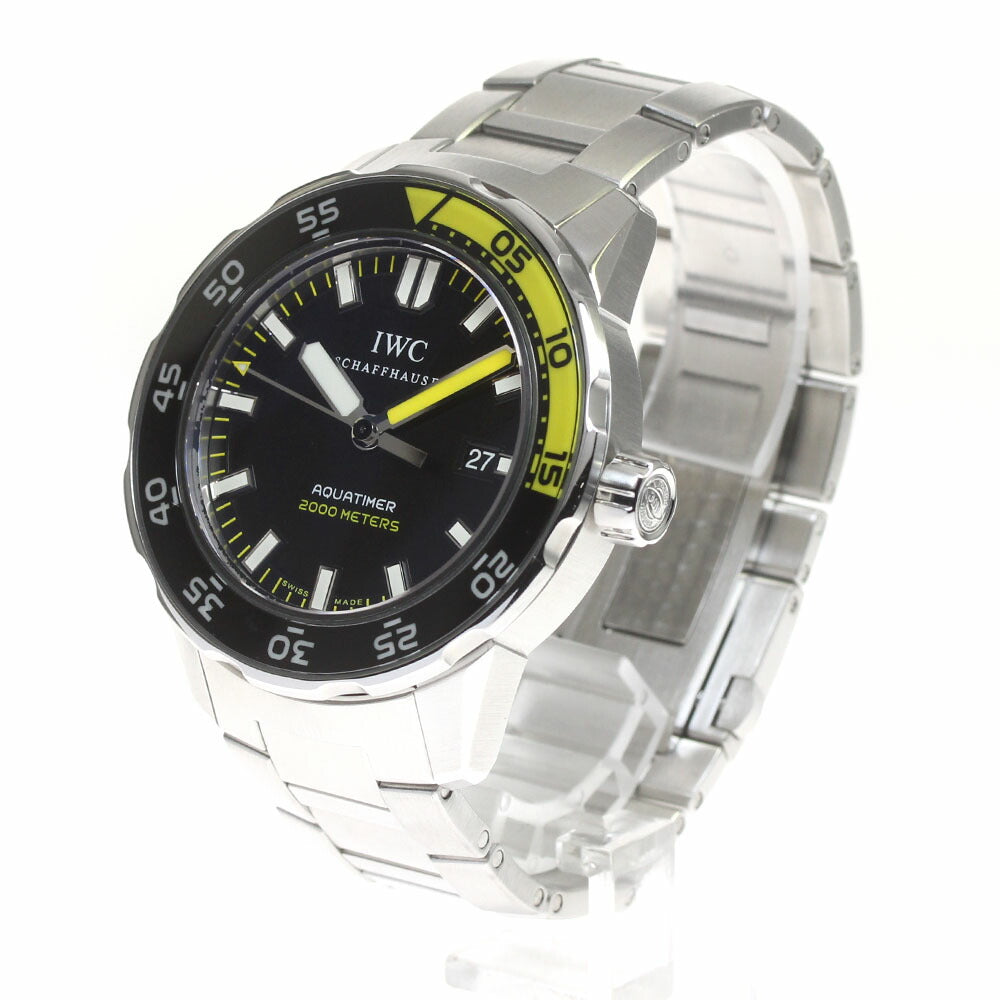 IWC SCHAFFHAUSEN IW356808 Aquatimer Automatic 2000 Automatic Men's Watch Excellent Condition