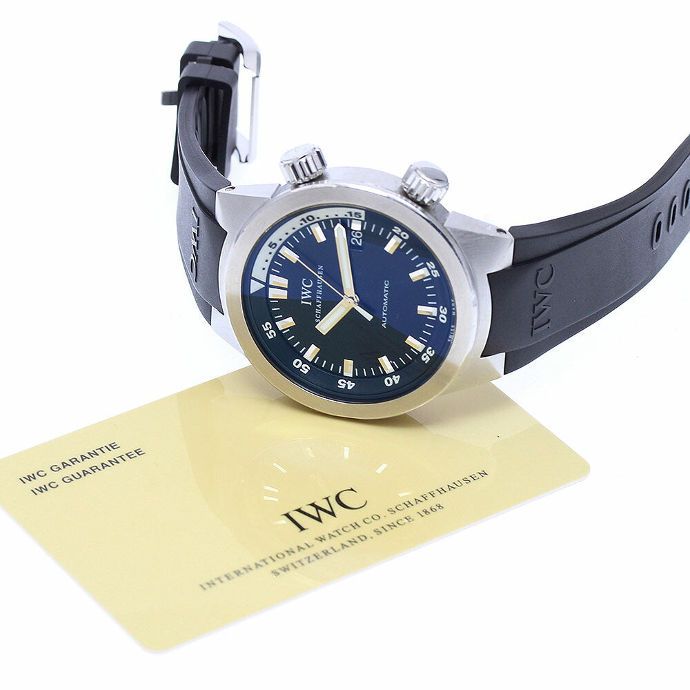 IWC SCHAFFHAUSEN IW354807 Aquatimer Date Automatic Men's Watch with Warranty