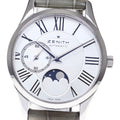 ZENITH 03.231.692 Elite Ultra-Thin Moon Phase Automatic Women's Watch Good Condition
