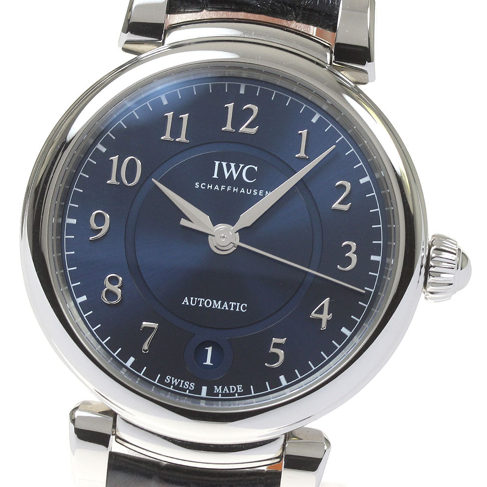 IWC SCHAFFHAUSEN IW458312 Da Vinci Automatic 36 Date Automatic Boys' Watch Good Condition with Warranty