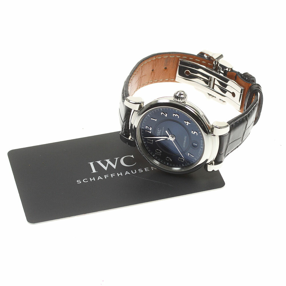 IWC SCHAFFHAUSEN IW458312 Da Vinci Automatic 36 Date Automatic Boys' Watch Good Condition with Warranty