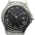 CARTIER Panthere Cougar LM Date Quartz Boys Watch in Good Condition