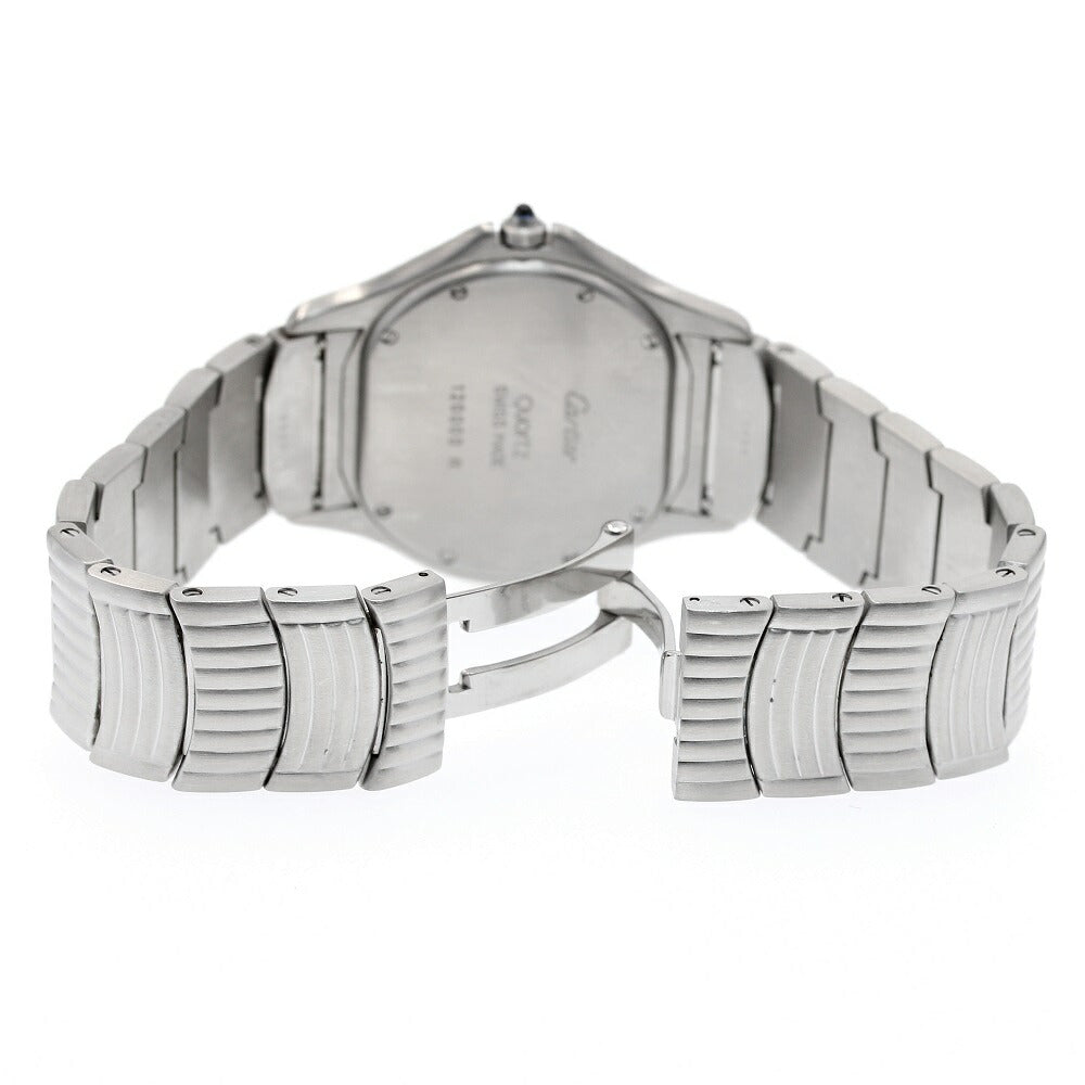 CARTIER Panthere Cougar LM Date Quartz Boys Watch in Good Condition