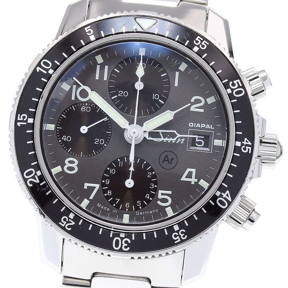 Sinn 103.B.SA.DIAPAL Diapal Chronograph Date Automatic Men's Watch with Warranty