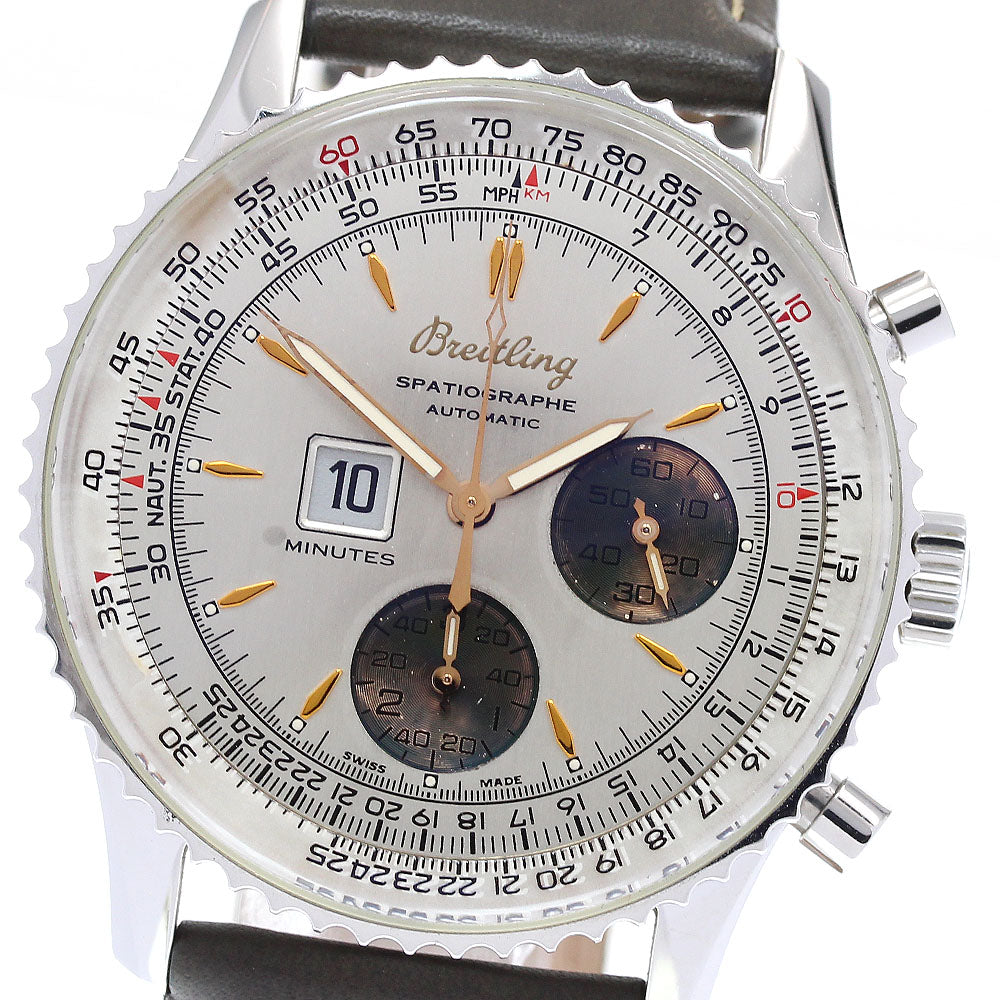 BREITLING A36030.1 Navitimer Montbrillant Spaciograph Chronograph Automatic Men's Watch with Warranty