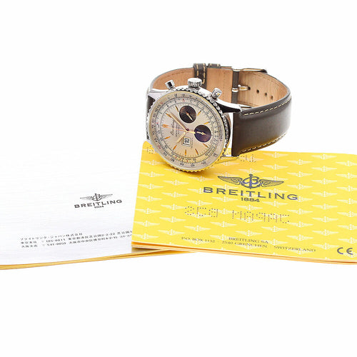 BREITLING A36030.1 Navitimer Montbrillant Spaciograph Chronograph Automatic Men's Watch with Warranty
