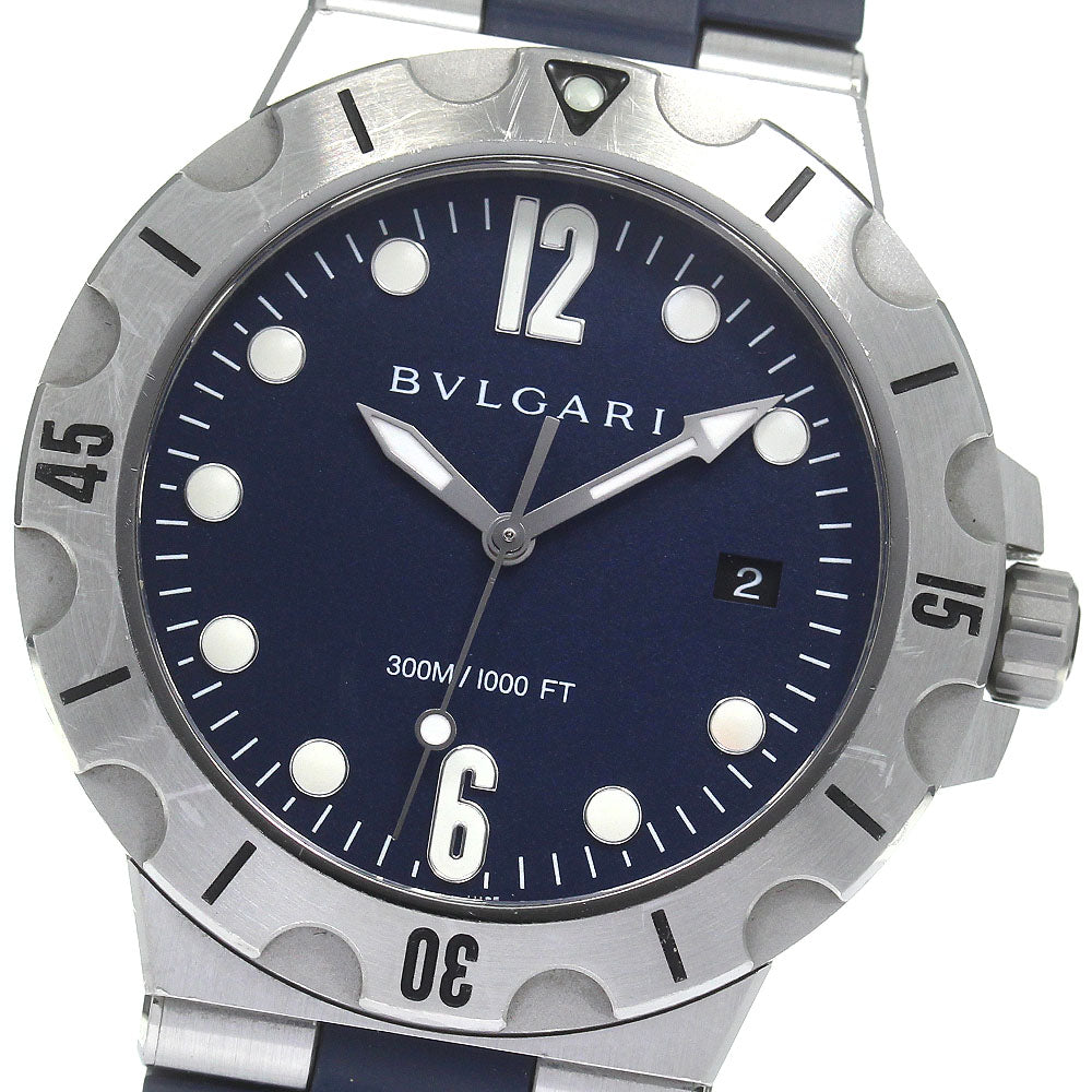 BVLGARI DP41SSD Diagono Date Automatic Men's Watch