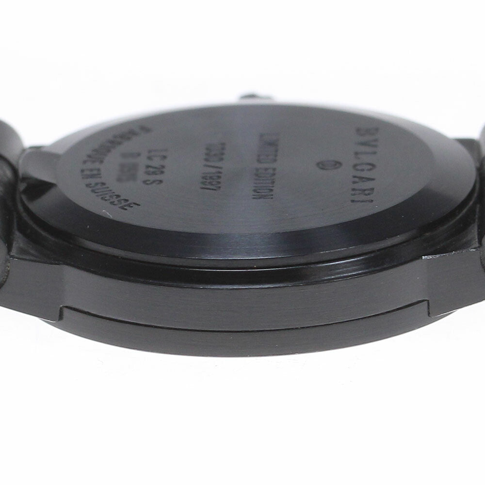 BVLGARI LC29S Diagono Sport Limited Edition Hong Kong Handover Commemoration Model Date Automatic Women's Watch