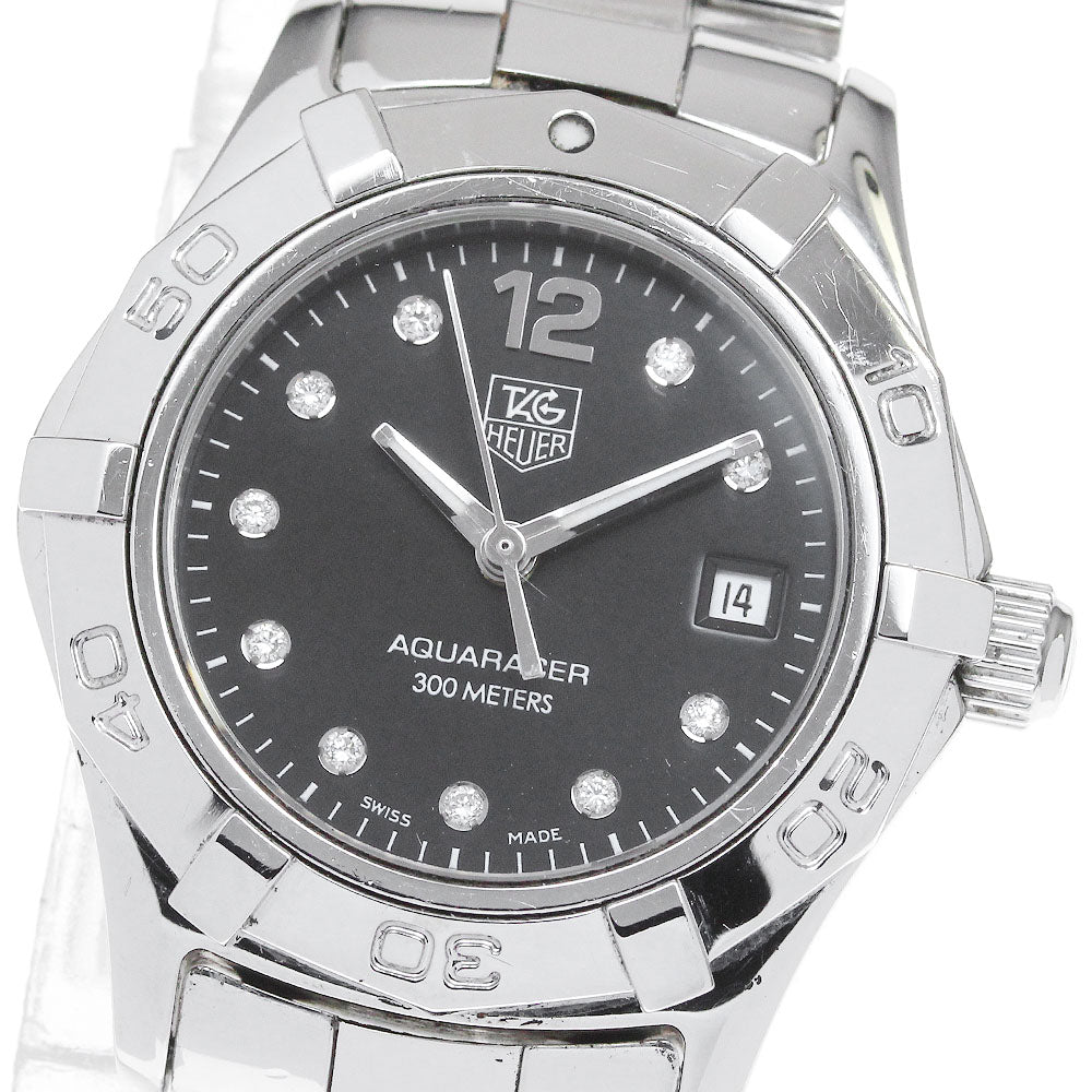 TAG HEUER WAF141C Aquaracer 10P Diamond Quartz Women's