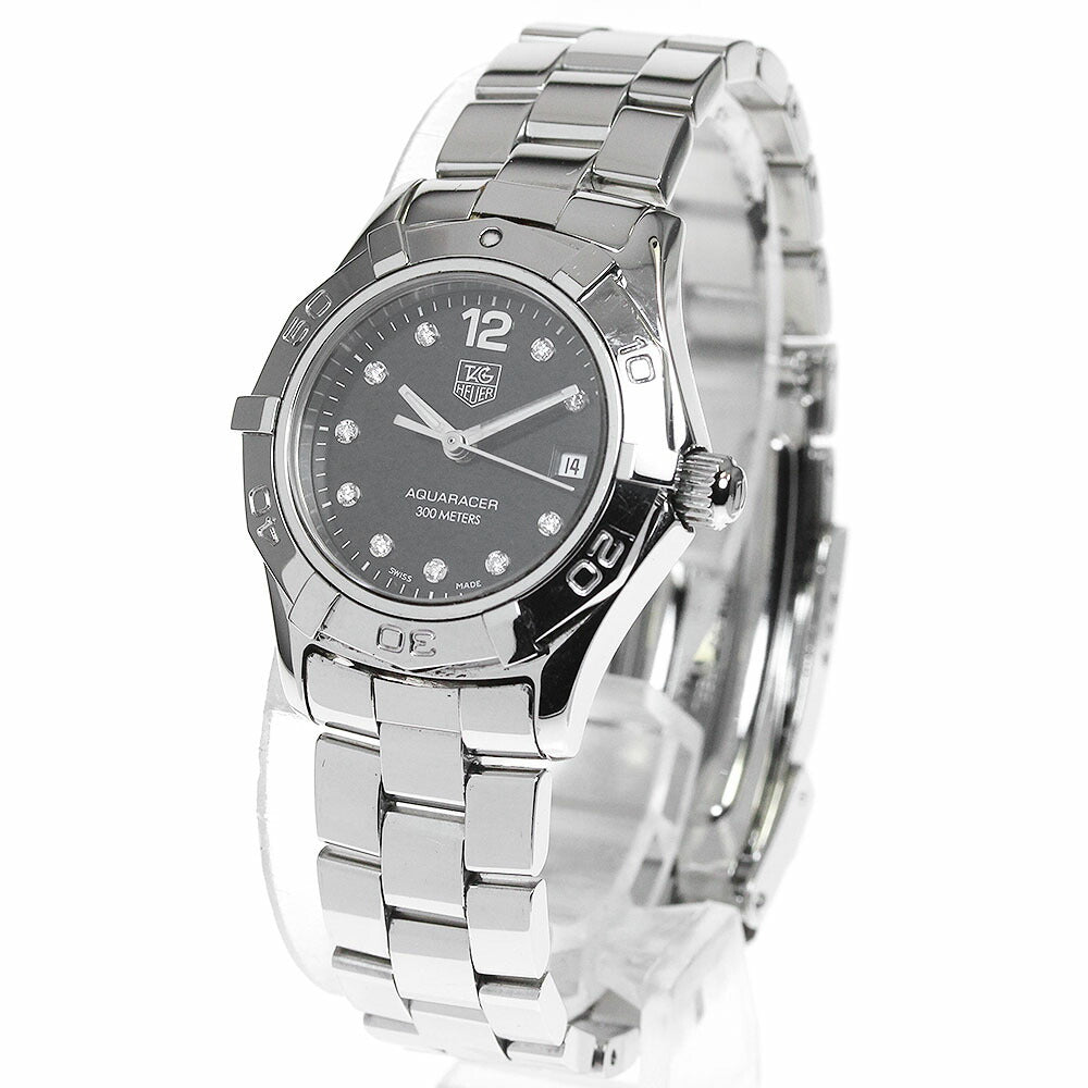 TAG HEUER WAF141C Aquaracer 10P Diamond Quartz Women's