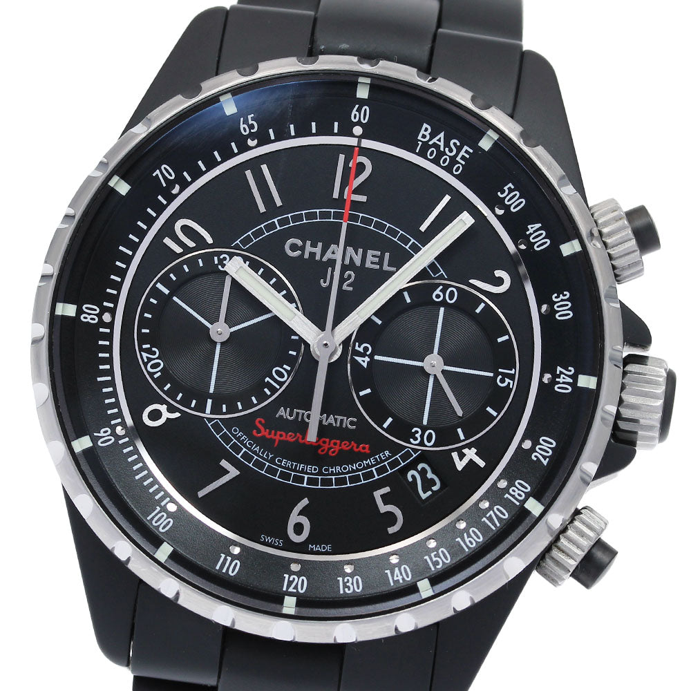 CHANEL H3409 J12 Superleggera Chronograph Automatic Men's Watch in Good Condition
