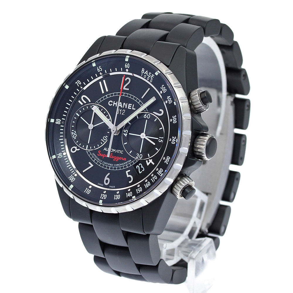 CHANEL H3409 J12 Superleggera Chronograph Automatic Men's Watch in Good Condition