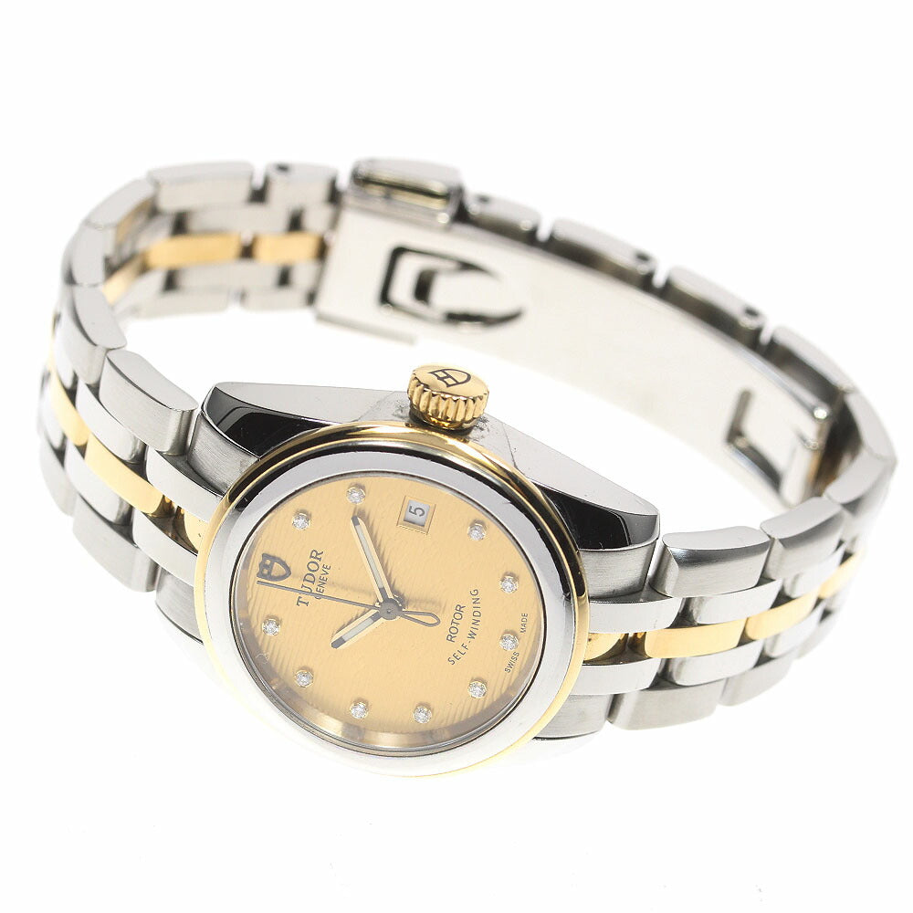 TUDOR 51003 Glamour Date 10P Diamond Date Automatic Women's Watch