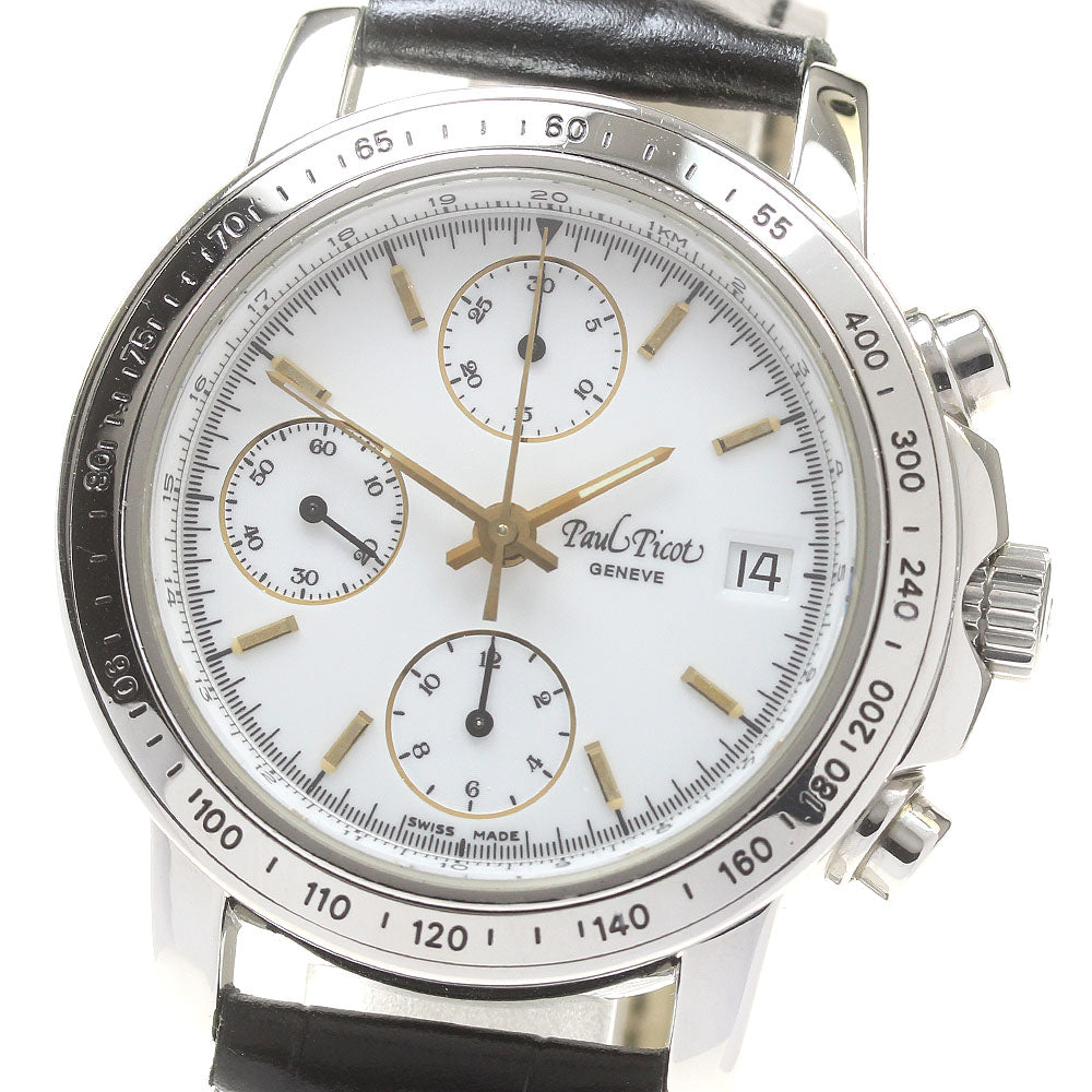 Paul Picot 4039 Chronograph Date Automatic Men's Watch