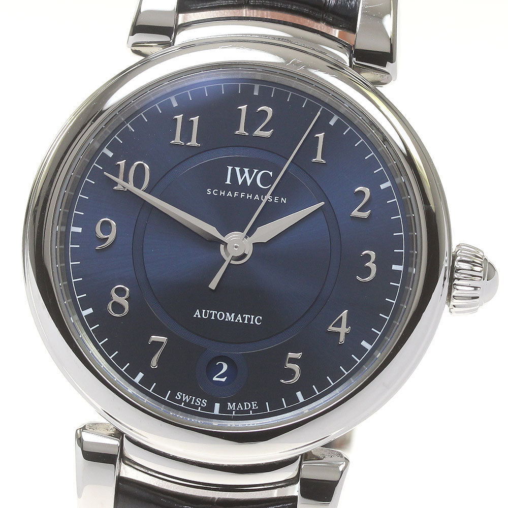 IWC SCHAFFHAUSEN IW458312 Da Vinci Automatic 36 Date Men's Watch with Warranty