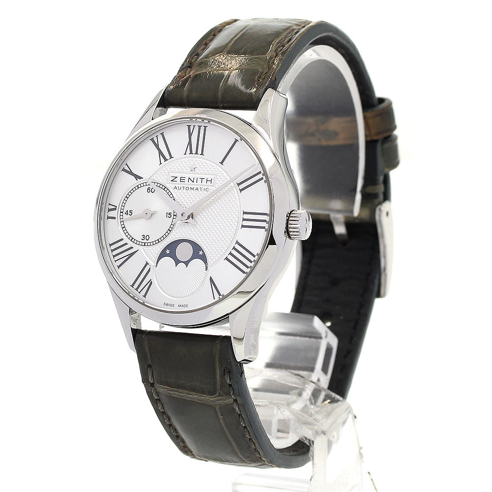 ZENITH 03.2310.692 Class Elite Ultra Thin Moon Phase Automatic Women's Watch with Warranty