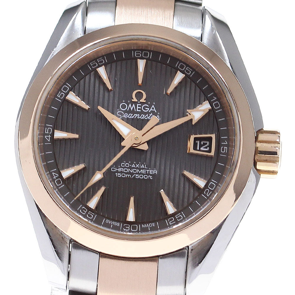OMEGA 231.20.30.20.06.001 Seamaster Aqua Terra Co-Axial PG Bezel Automatic Women's