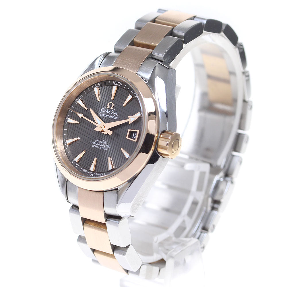 OMEGA 231.20.30.20.06.001 Seamaster Aqua Terra Co-Axial PG Bezel Automatic Women's