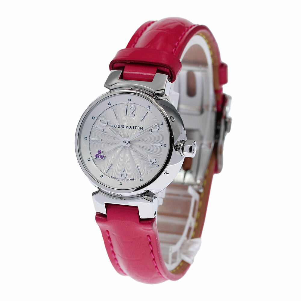 LOUIS VUITTON Q1218 Tambour Heart Quartz Women's