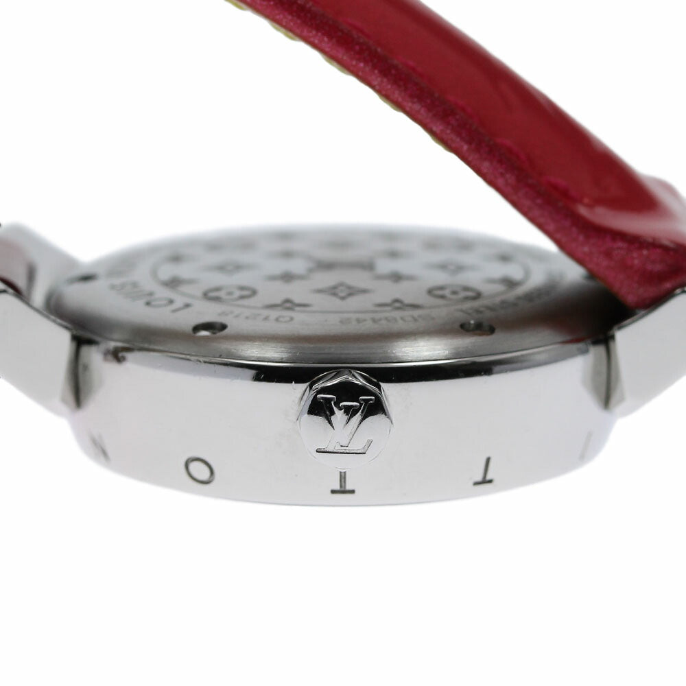 LOUIS VUITTON Q1218 Tambour Heart Quartz Women's