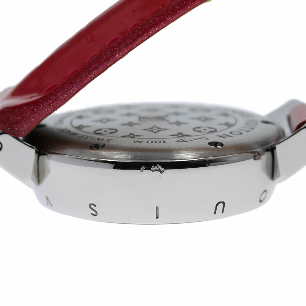 LOUIS VUITTON Q1218 Tambour Heart Quartz Women's