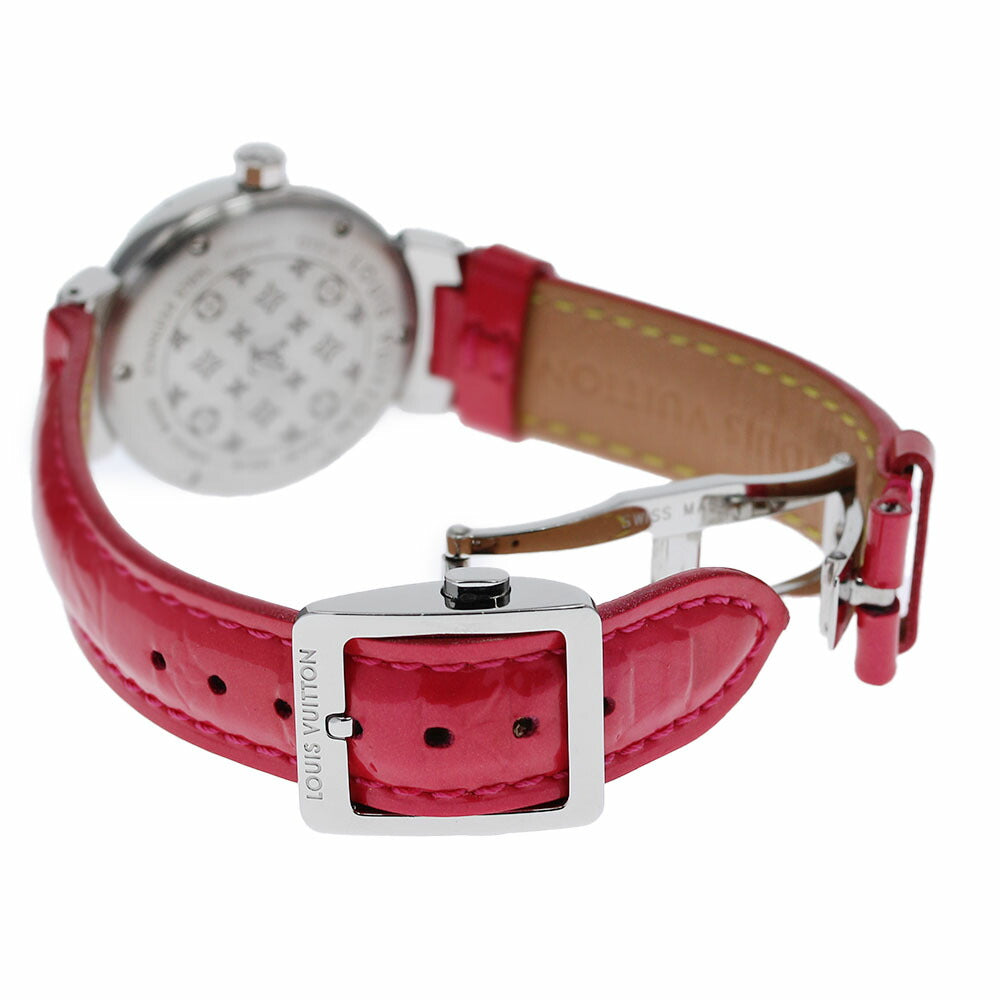 LOUIS VUITTON Q1218 Tambour Heart Quartz Women's