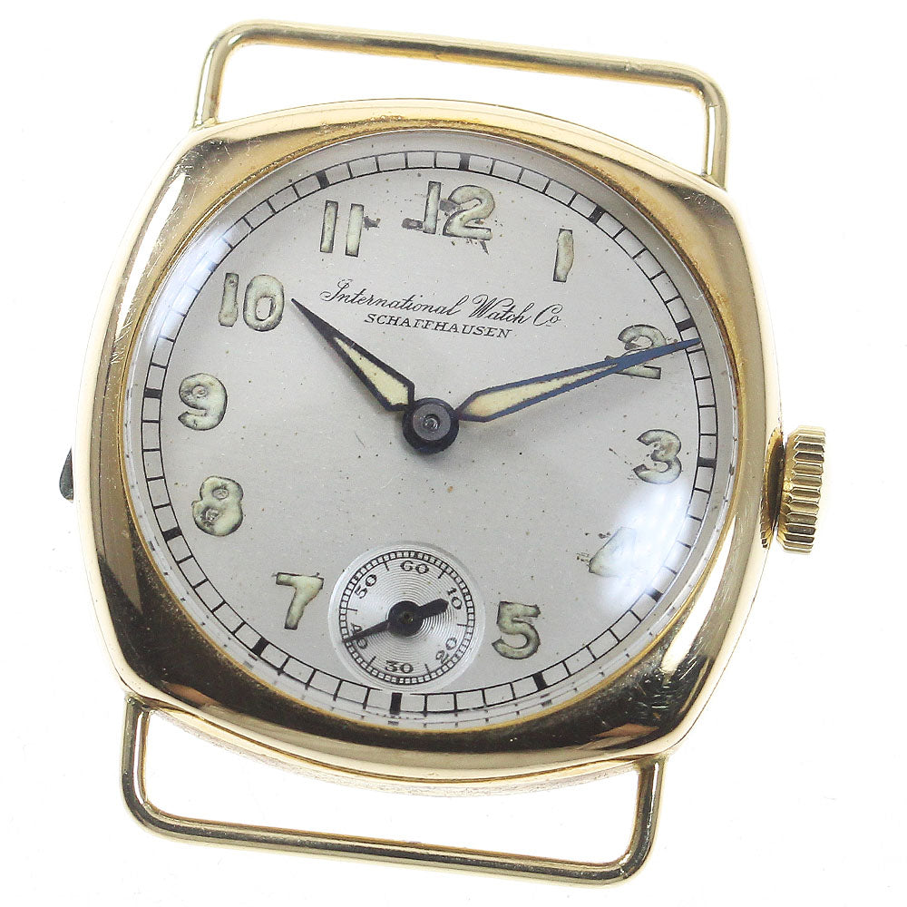 IWC SCHAFFHAUSEN K18YG Small Second Vintage Hand-Wound Women's Watch