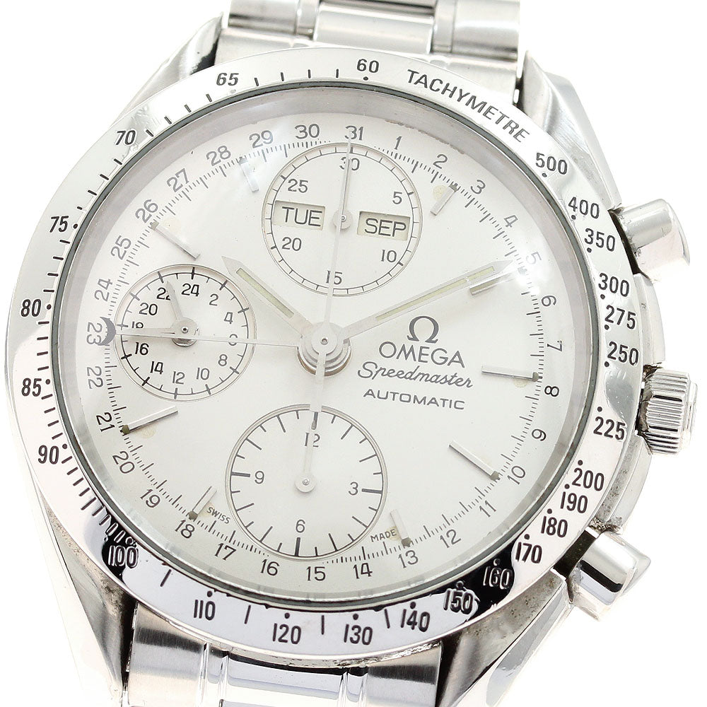 OMEGA 3521.30 Speedmaster Triple Calendar Automatic Men's Watch with Warranty