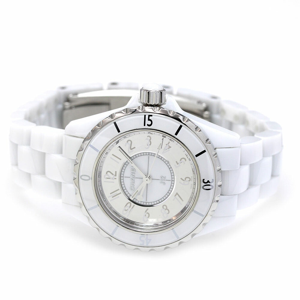 CHANEL H4861 J12 Mirror 33mm Quartz Women's Watch Excellent Condition