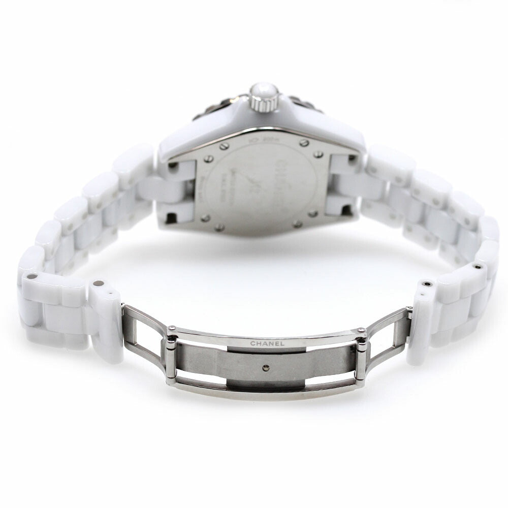 CHANEL H4861 J12 Mirror 33mm Quartz Women's Watch Excellent Condition
