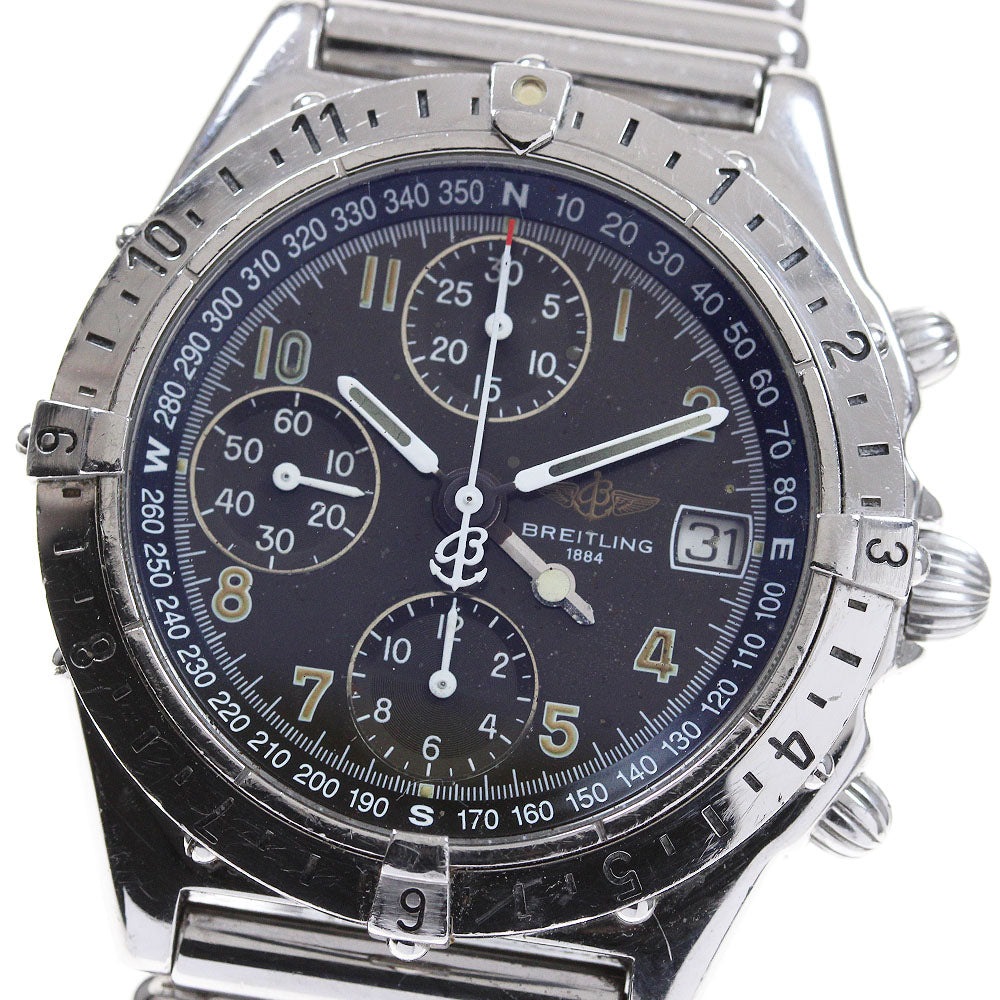 Junk BREITLING A20048 Chronomat Longitude GMT Automatic Men's Watch with Warranty