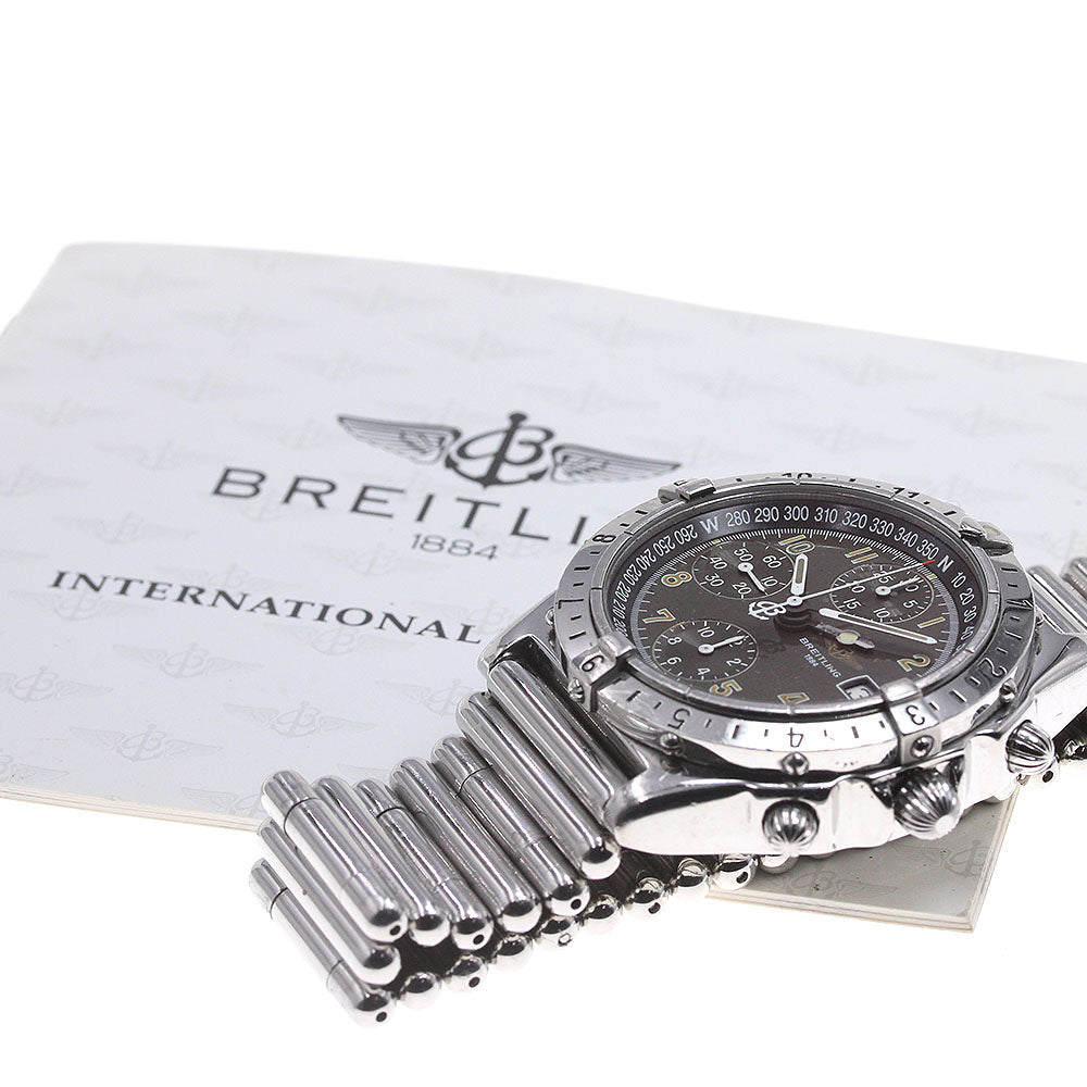 Junk BREITLING A20048 Chronomat Longitude GMT Automatic Men's Watch with Warranty