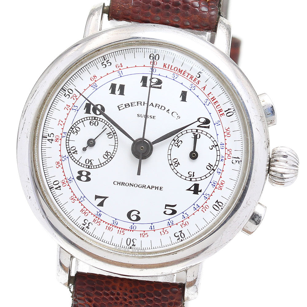 EBERHARD 36108 Replica Chronograph Manual Winding Men's Watch with Inner Box