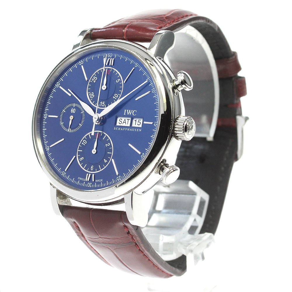 IWC SCHAFFHAUSEN IW391019 Portofino Chronograph Laureus Automatic Men's Watch Limited to 2500 pieces worldwide