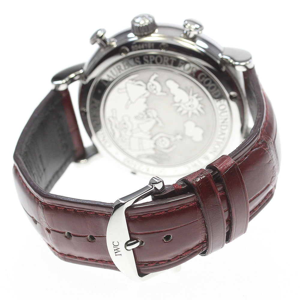 IWC SCHAFFHAUSEN IW391019 Portofino Chronograph Laureus Automatic Men's Watch Limited to 2500 pieces worldwide