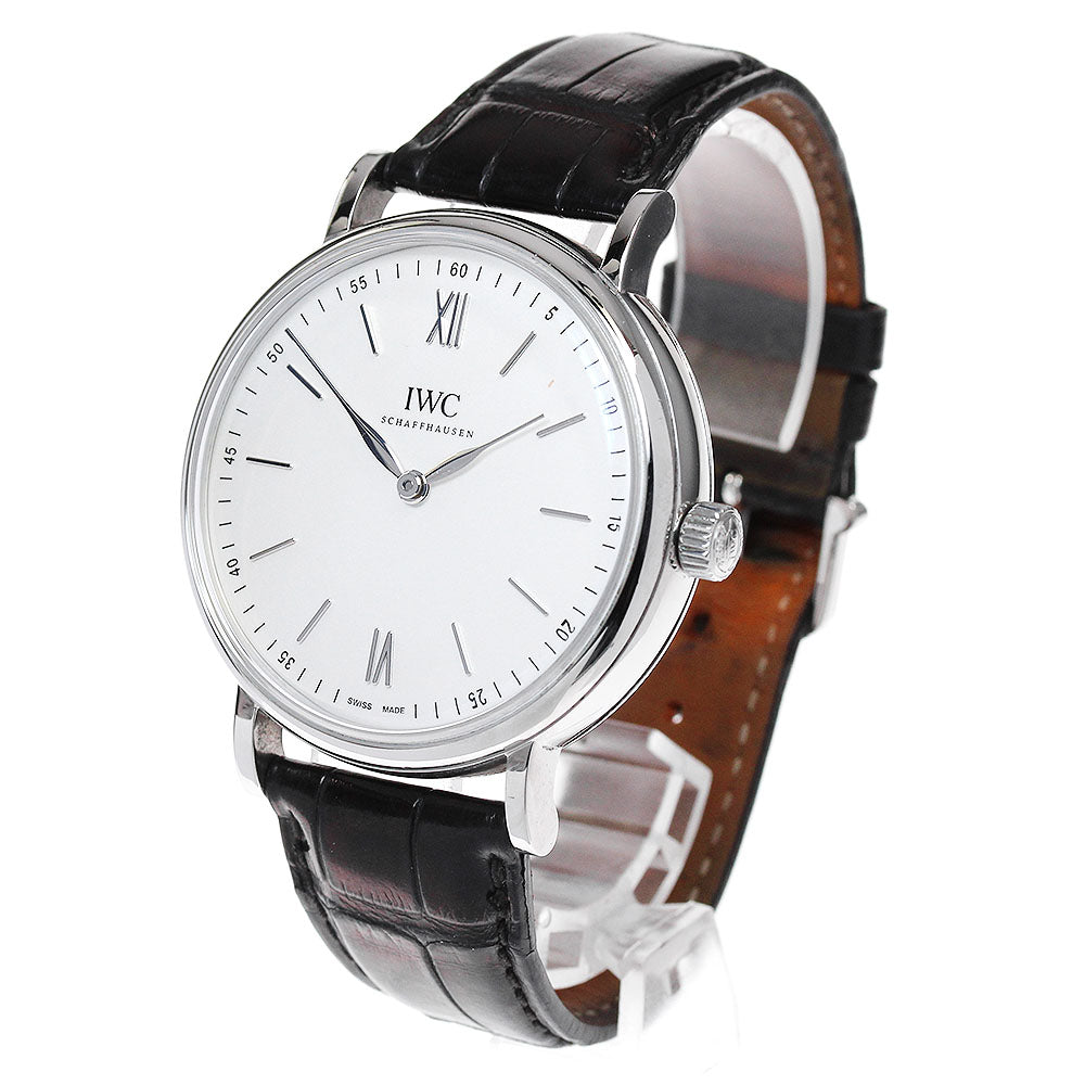 IWC SCHAFFHAUSEN IW511102 Portofino Hand-Wound Pure Classic Men's Watch with Warranty